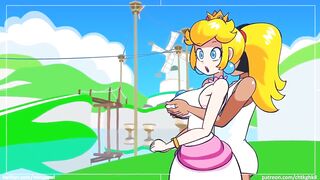 A holiday with peach
