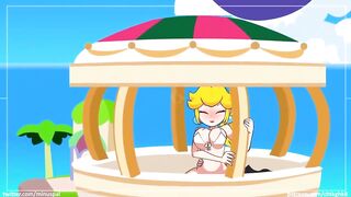 A holiday with peach