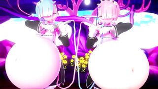 Rem and Ram Belly Inflation | Imbapovi