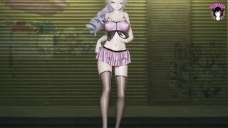 Sexy Dance + Cowgirl Sex (3D HENTAI)