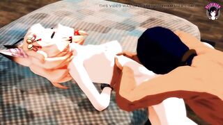 Cute Teen Fox Girl Fucked In Multiple Poses + Bondage (Part 2) (3D HENTAI)