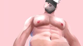 Kakashi has sex with a girl with big tits - Hentai uncensored