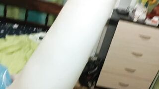 She deliberately made holes in the condom so that it would break