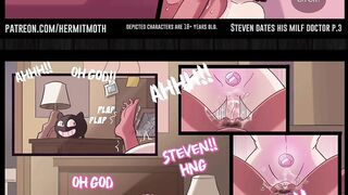 Adult steven's universe fucks with a milf