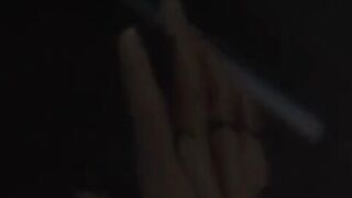 Sexy Tifa jerks cock and gets cum on her face