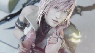 Pink-haired girl gets a cumshot