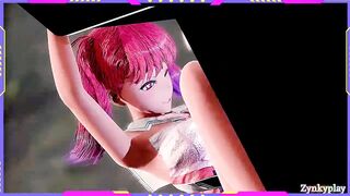 Arcade fucked girl Lever big cock virtual HD 60fps