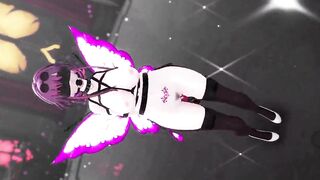 Honkai Star Rail Kafka Hentai Insect Bondage Nude Blind Dance MMD 3D Purple Wings Color Edit Smixix