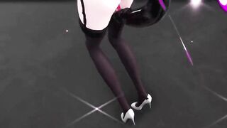 Honkai Star Rail Kafka Hentai Insect Bondage Nude Blind Dance MMD 3D Purple Wings Color Edit Smixix