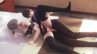 Paine f fantasy cosplay hentai having sex with a man