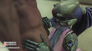 DobermanStudio widowmaker tasty hot big ass sucking big black cock intense sex sweet mouth thirsty for cum