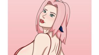 Classic Sakura and in lingerie - Naruto