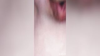 Sextape i fuck my dildo like a bitch, my pussy is very wet, 2nd part with real orgasm. My snap during the video