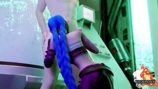 Compilation of Jinx fucking