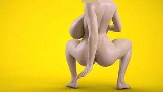 Massive Tits Riding Solo "Casting" Video