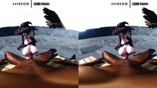 Genshin Impact - Mona Deep & Slow [VR 4K UNCENSORED HENTAI MMD]