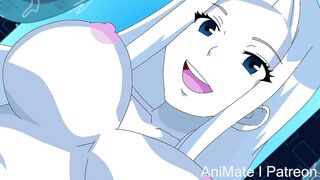 Fairy Tail - Mirajane having fun with demon