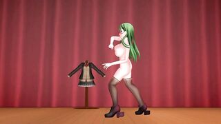 Kantai Collection Suzuya Hentai Nude Dance - Green Hair Color Edit Smixix