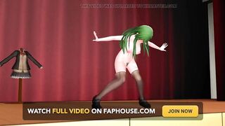 Kantai Collection Suzuya Hentai Nude Dance - Green Hair Color Edit Smixix