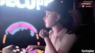 five nights at freddy's freddy se folla a la sexy guardia de seguridad 4k 60fps