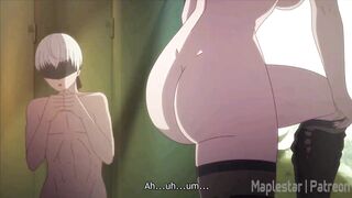 nier hentai 2b its so hot