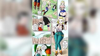 DRAGON BALL - ANDROID 18 IS FUCKED VERY RICH BY KRILIN