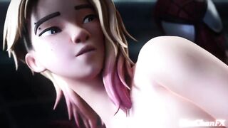 Gwen Stacy sex across the Spider-Verse