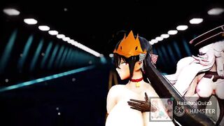 mmd r18 Taihou azur lane sexy milf anal queen want cum swallow 3d hentai