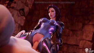 League of Legends - KDA Kai'sa Creampied Multiple Times Part 2 (Animation with Sound)