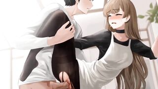 In kitchen Horny virgin girlfriend want hard rough sex big dick 18+ anime hentai cartoon sex game