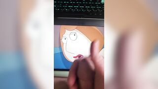 Family Guy Cum Tribute Peter Fucks Lois Then She Takes a Load On Her Face