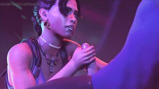 Fatcat17 delicious hot brunette masturbating her lover at the bar sweet blowjob intense candy mouth thirsty thick cream