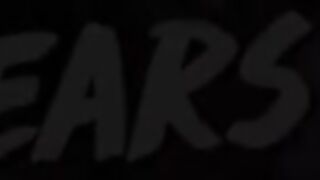 A girl in a Succubus costume gives a drooling blowjob