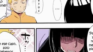 NARUTO FOLLANDO A SALVAJEMENTE A HINATA - MANGA HENTAI DE NARUTO - FULL COLOR