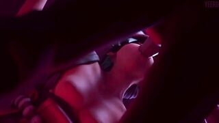 Overwatch - Kiriko Cumshot Cinematic (Animation with Sounds)