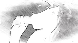 anime effect , hot married woman moans in the erotic cabin