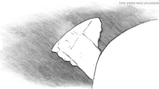 anime effect , hot married woman moans in the erotic cabin