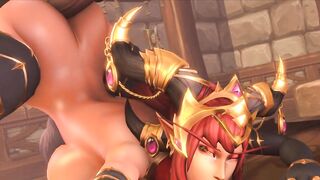 Alexstrasza hentai compilation 1 monster cock slut