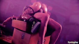 Helsie can't resist seeing the big cock throb Fortnite 4k 60fps