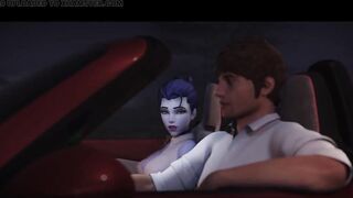 Xordel Widowmaker In The Forest intense sex delicious hot perfect ass riding big dick with her tight pussy for the first time