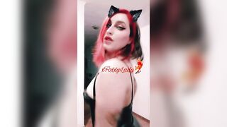 Famous Instagram model try on different cosplays. Choose your favorite ♥ Rem Re Zero / Sexy Nun POV