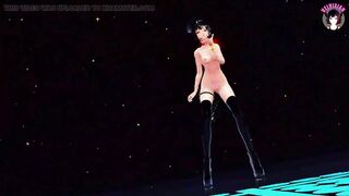 Sexy Nude Mistress Dancing (3D HENTAI)