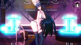 Sexy Dance + Sex + Huge Creampie (3D HENTAI)