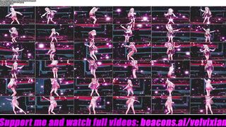 Cute Dance + Gradual undressing (3D HENTAI)