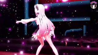 Cute Dance + Gradual undressing (3D HENTAI)