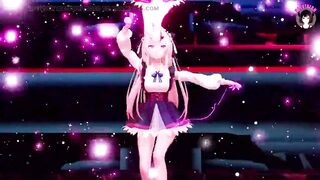 Cute Dance + Gradual undressing (3D HENTAI)