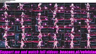 Cute Dance + Gradual undressing (3D HENTAI)