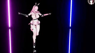 Huge Ass Girl - Sexy Dance (3D HENTAI)