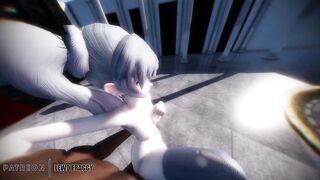 RWBY - Weiss Schnee Saggitarius Pleasure [4K UNCENSORED HENTAI]