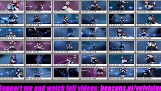 Sexy Asian In Black Dress Dancing (3D HENTAI)